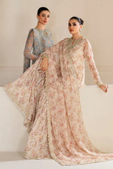 BAROQUE EMBROIDERED CHIFFON