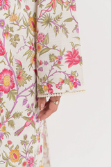 IVORY PEARL 3PC Printed Dress