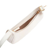 Claudia White Hobo Bag