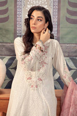 Mahpara 3 Piece Embroidered Dress
