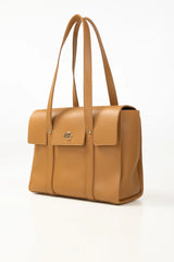 Tan Tote Bag