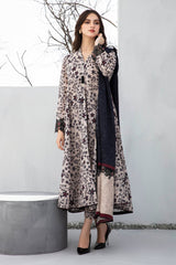 This is frmal dress for women in DIGITAL PRINTED COTTON SATIN