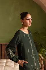 Solene 2Pc - Embroidered Winter Dress