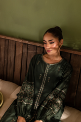 Solene 2Pc - Embroidered Winter Dress