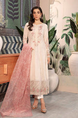 Mahpara 3 Piece Embroidered Dress