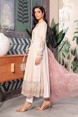 Mahpara 3 Piece Embroidered Dress
