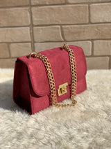 Alcan Chic Crossbody Bag “Maroon”