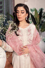 Mahpara 3 Piece Embroidered Dress