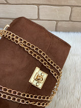 Alcan Chic Crossbody Bag “Crust Brown”