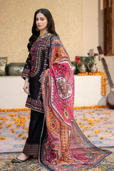 AFREEN 3PC EMBROIDERED LAWN DRESS