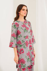 Bloom 3Pc Printed Winter Dress
