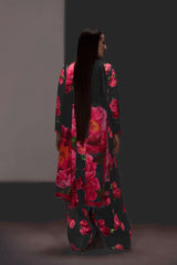 Digital Printed Cotton Silk Dress