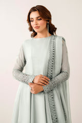 Mint 3Pc Embroidered Luxury dress
