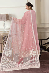 3-Pc Aina Luxry Pret Embroidered Chiffon Dress