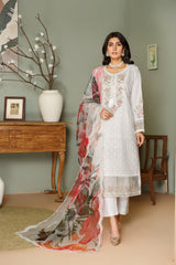 CHICKEN KARI 3PC EMBROIDERED WINTER DRESS