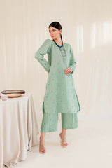 Remo sky blue light grey open women shirt and trouser