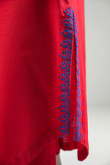 MBR 2Pc Embroidered Winter Cambric Dress