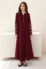 Maroon 2 Piece Suit for Women