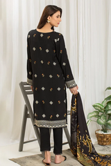 Mehak 3Pc Embroidered winter Dress