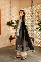 White Jewel 3Pc - Embroidered Lawn Dress