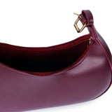 Luna Asymmetric Bag “Maroon”