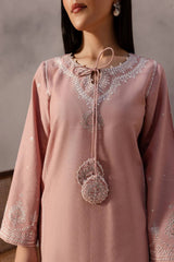 Cotton Candy 2Pc - Embroidered Lawn Dress