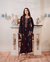 2-Pc Mahira Embroidered Lawn women Dress