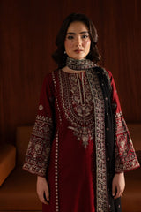 Lamar 3Pc Embroidered Lawn Dress – Elegant Summer Wear 2025