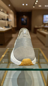 Comfort-focused casual shoe with flexible outsole