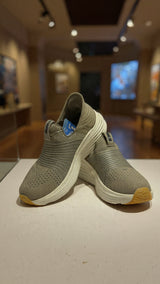 Comfort-focused casual shoe with flexible outsole