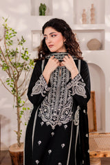 Monochrome 3Pc Winter Dress