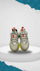 Close up kids shoe material