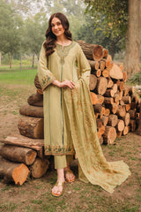 Sylvi 3Pc Embroidered Dress