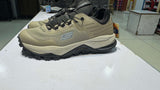 Men’s Skechers outdoor trail running shoes in khaki and black with rugged sole