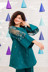 Celeste 2Pc Embroidered Lawn Dress