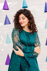 Celeste 2Pc Embroidered Lawn Dress