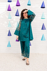 Celeste 2Pc Embroidered Lawn Dress