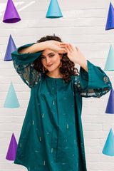 Celeste 2Pc Embroidered Lawn Dress