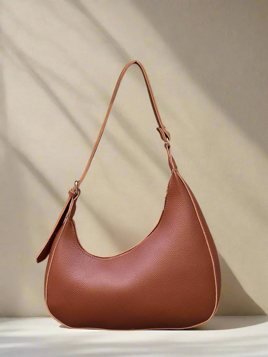 Luna Asymmetric Bag “Brown”