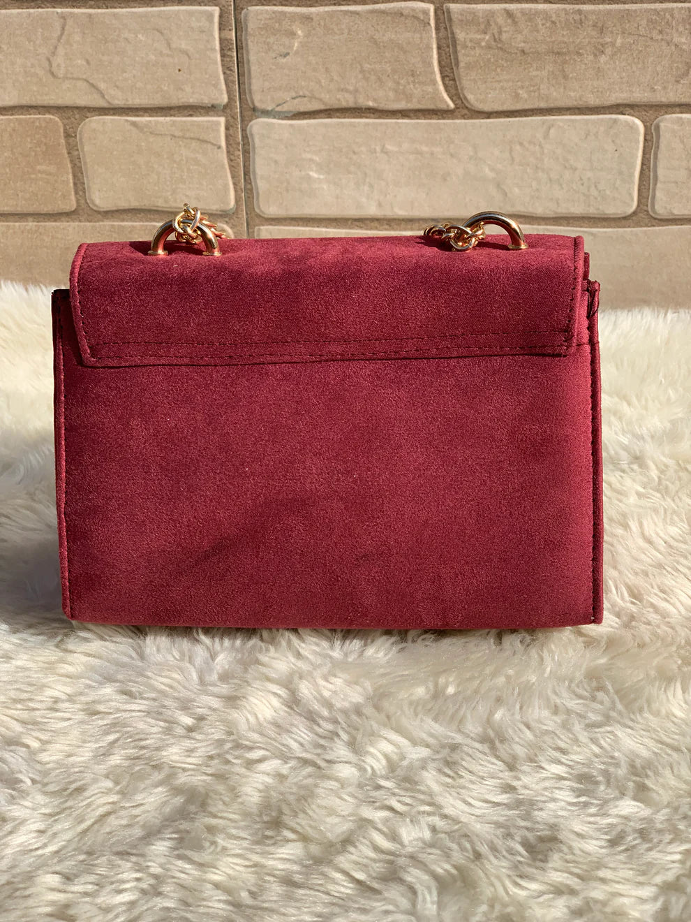 Alcan Chic Crossbody Bag “Maroon”