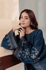 Sooya 2Pc Embroidered Lawn Dress