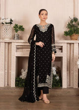 Anari Maroon Embroidered 3-Piece Suit | Festive Collection by Lalazar