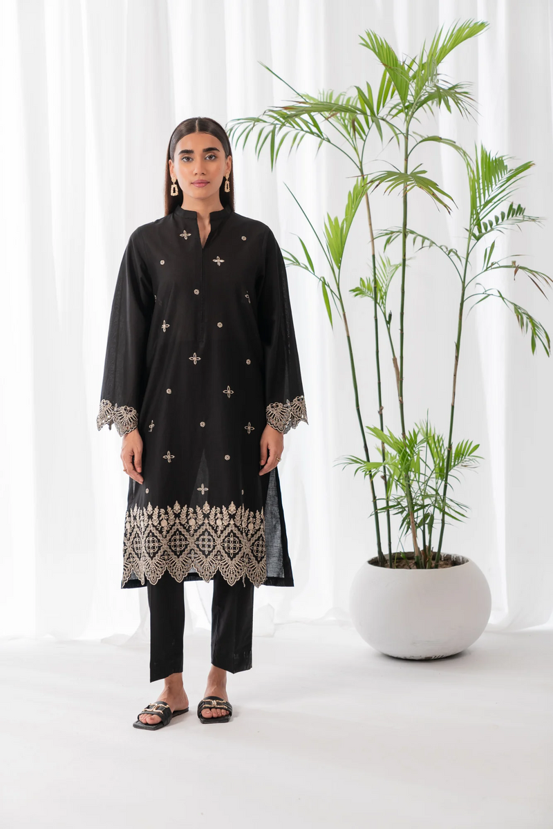 Deep Sea 2Pc winter Embroidered