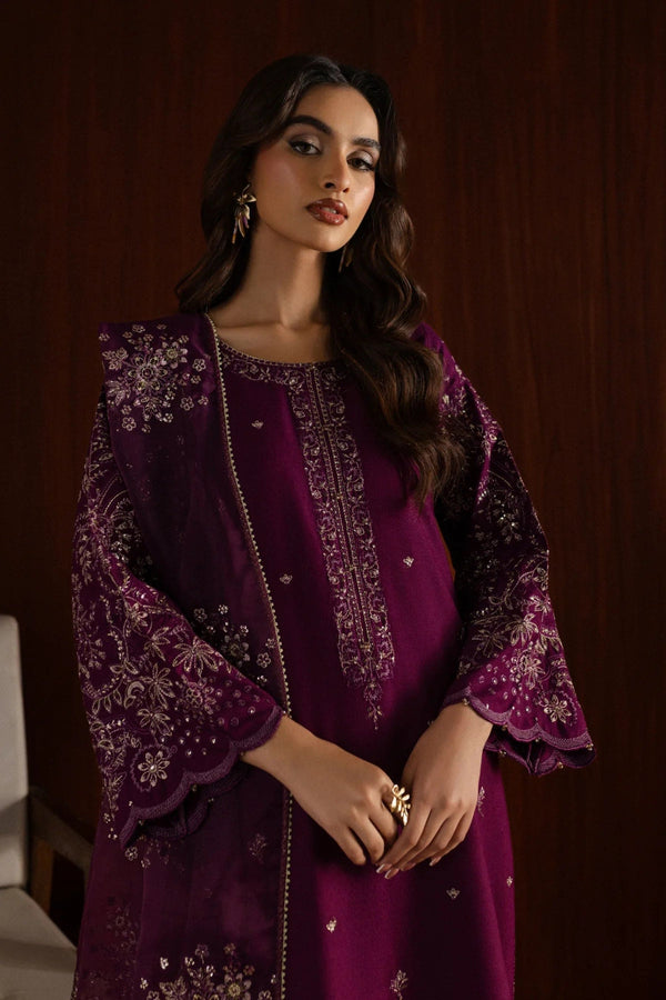Masooma 3Pc - Embroidered Lawn Dress