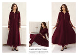 Meerab Embroidered Flared Kurti 2-Piece Suit for Women