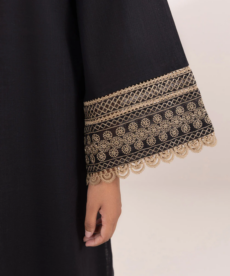 APSB1 2PC EMBROIDERED DRESS
