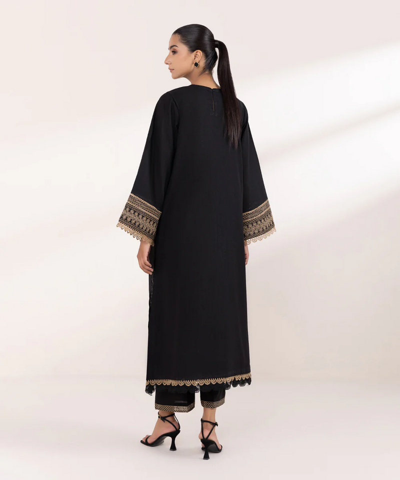 APSB1 2PC EMBROIDERED DRESS