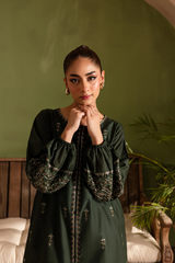 Solene 2Pc - Embroidered Winter Dress