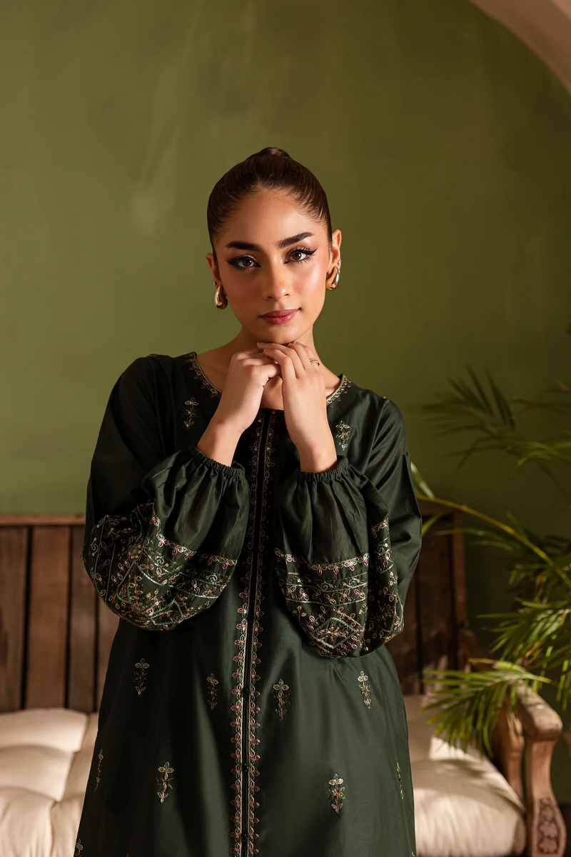 Solene 2Pc - Embroidered Winter Dress