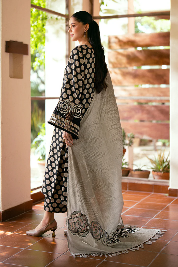 sachin and babi light blue dress Cherries Embroidery and Printed Dress